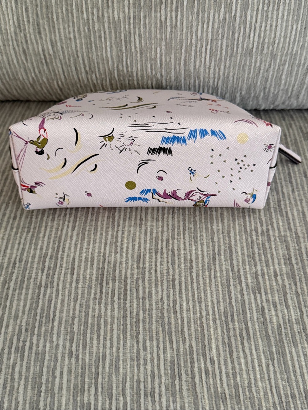 Tory burch poetry of things art print cosmetic pouch NWOT - Picture 3 of 7